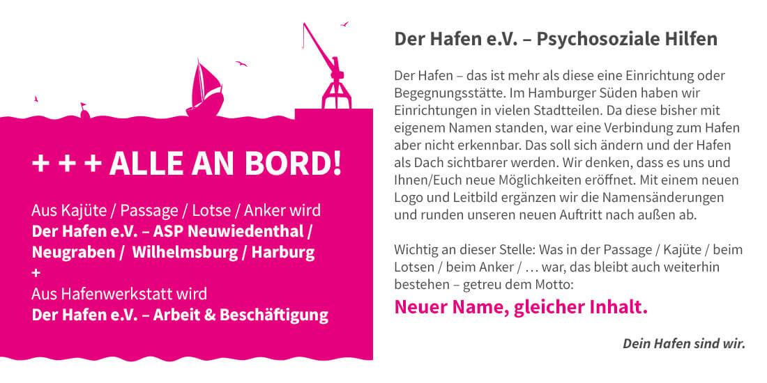 der hafen namensaenderung text bild